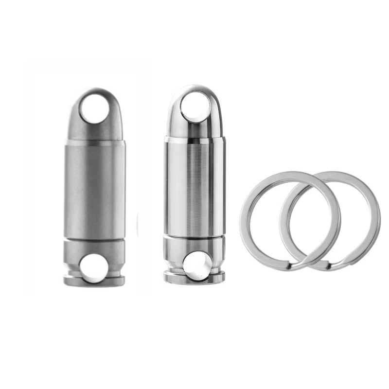 Edc Carry Pack - Chaveiro Giratório Criativo de Titânio PioneerEDC