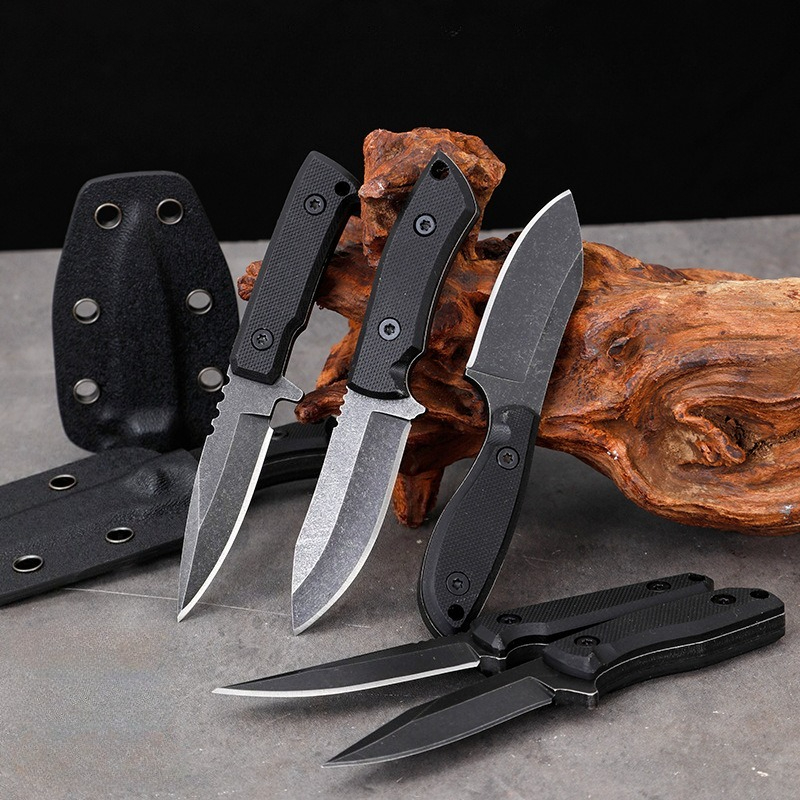 Edc Carry Fixed Blade - 5cr15 aço inoxidável pequena lâmina fixa