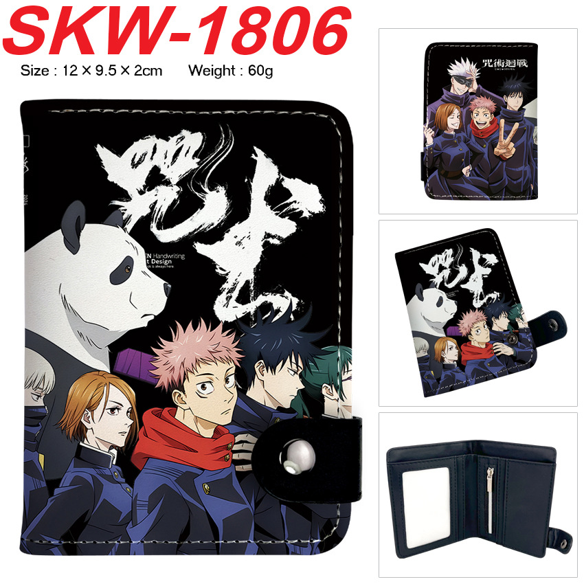 Money Clip Magnetic - Carteira de Anime Cosplay Jujutsu Kaisen