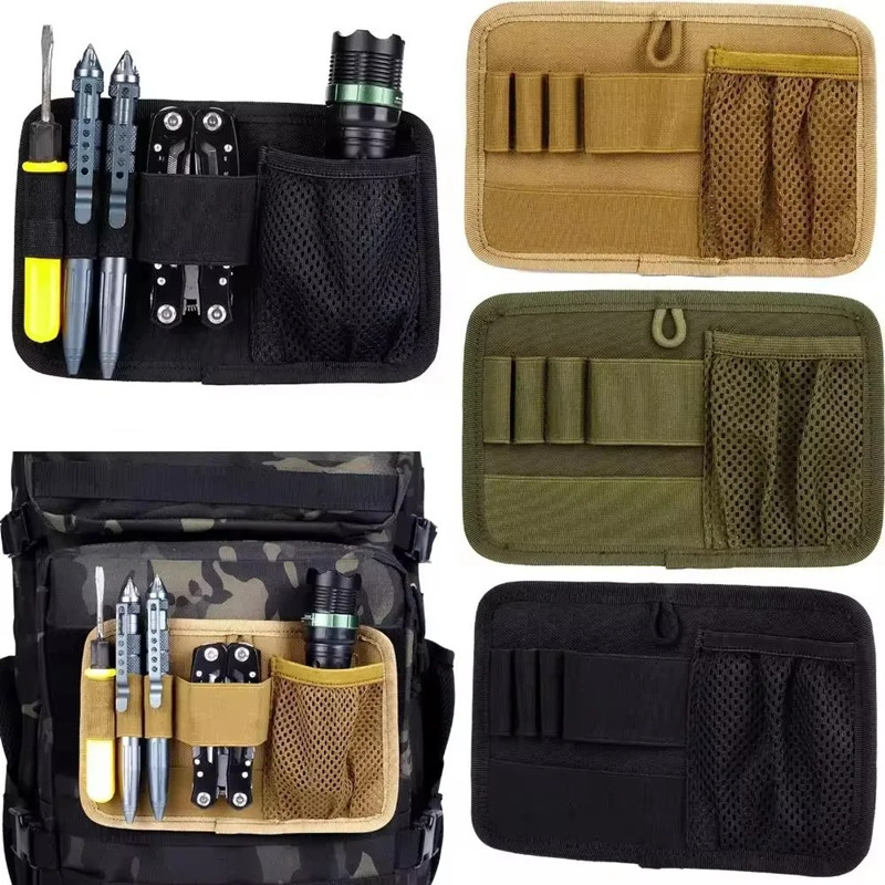 Edc Carry Pack - Organizador Modular com Fecho de Gancho