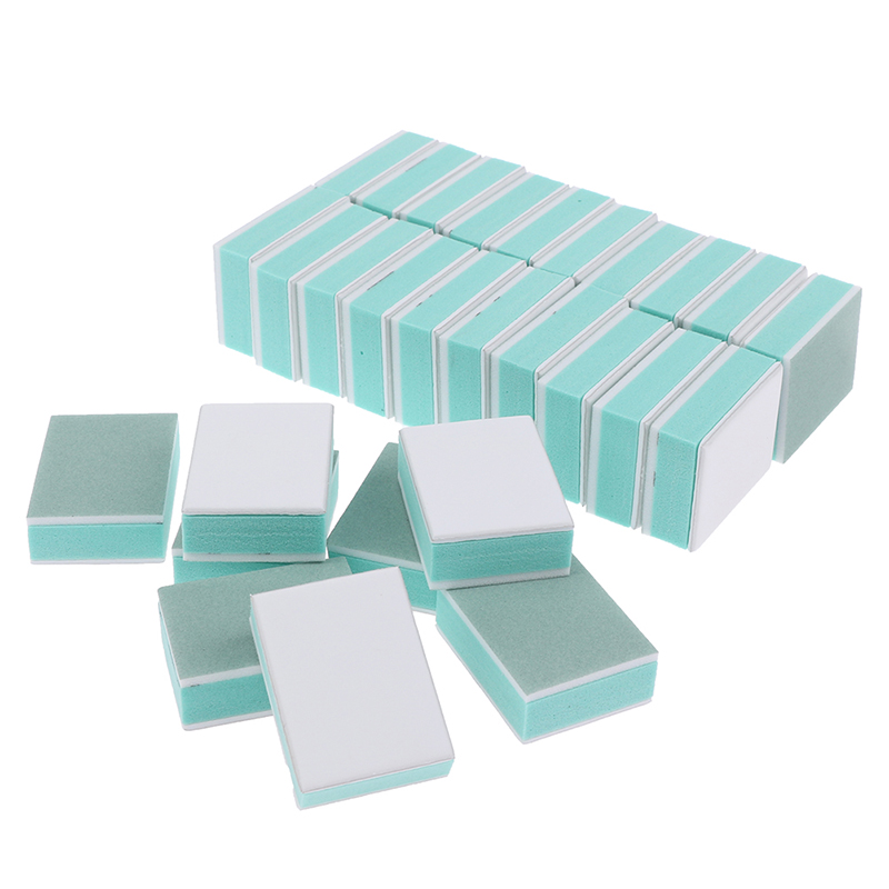Nail File Titanium - 50 pçs/lote mini bloco de buffer