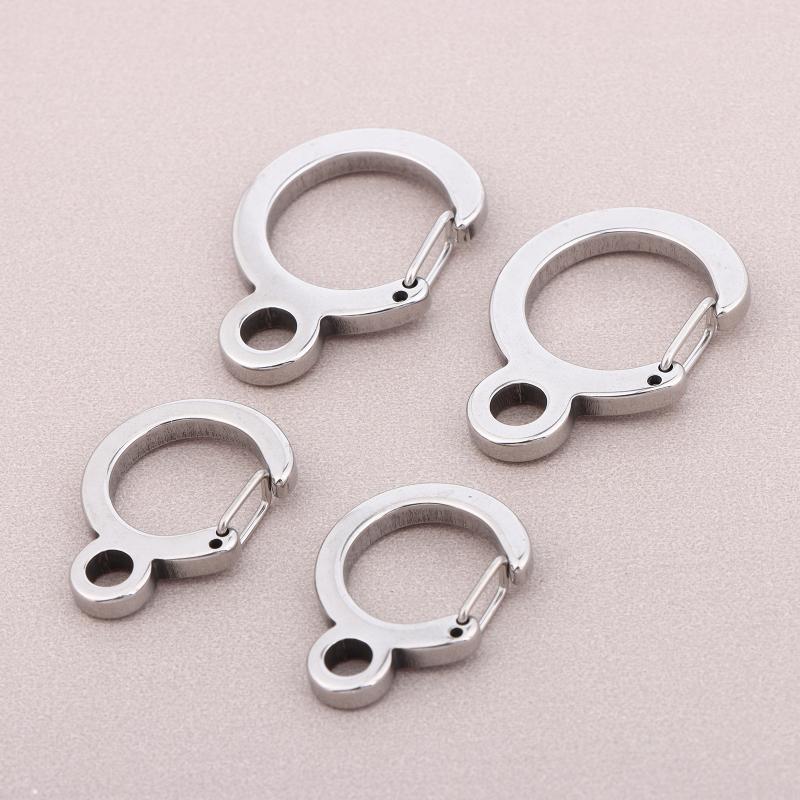 2/5 Peças Mosquetão de Aço Ino - Carabiner Keychain avaliação e preço