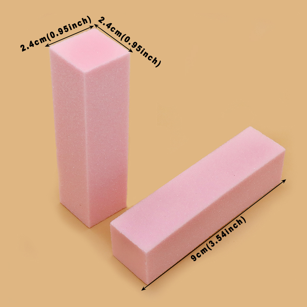 3/5/10 peças Bloco de Lixa Esp - Nail File Titanium avaliação e preço