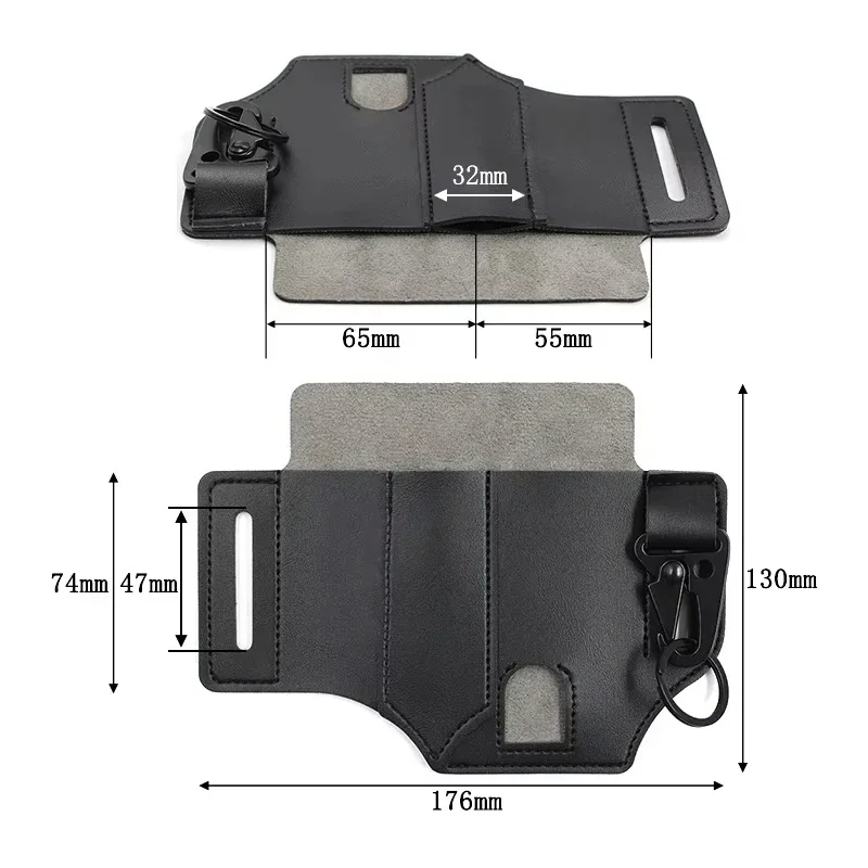 Cabide de cintura de couro por - Leather Edc. Carry Pouch avaliação e preço