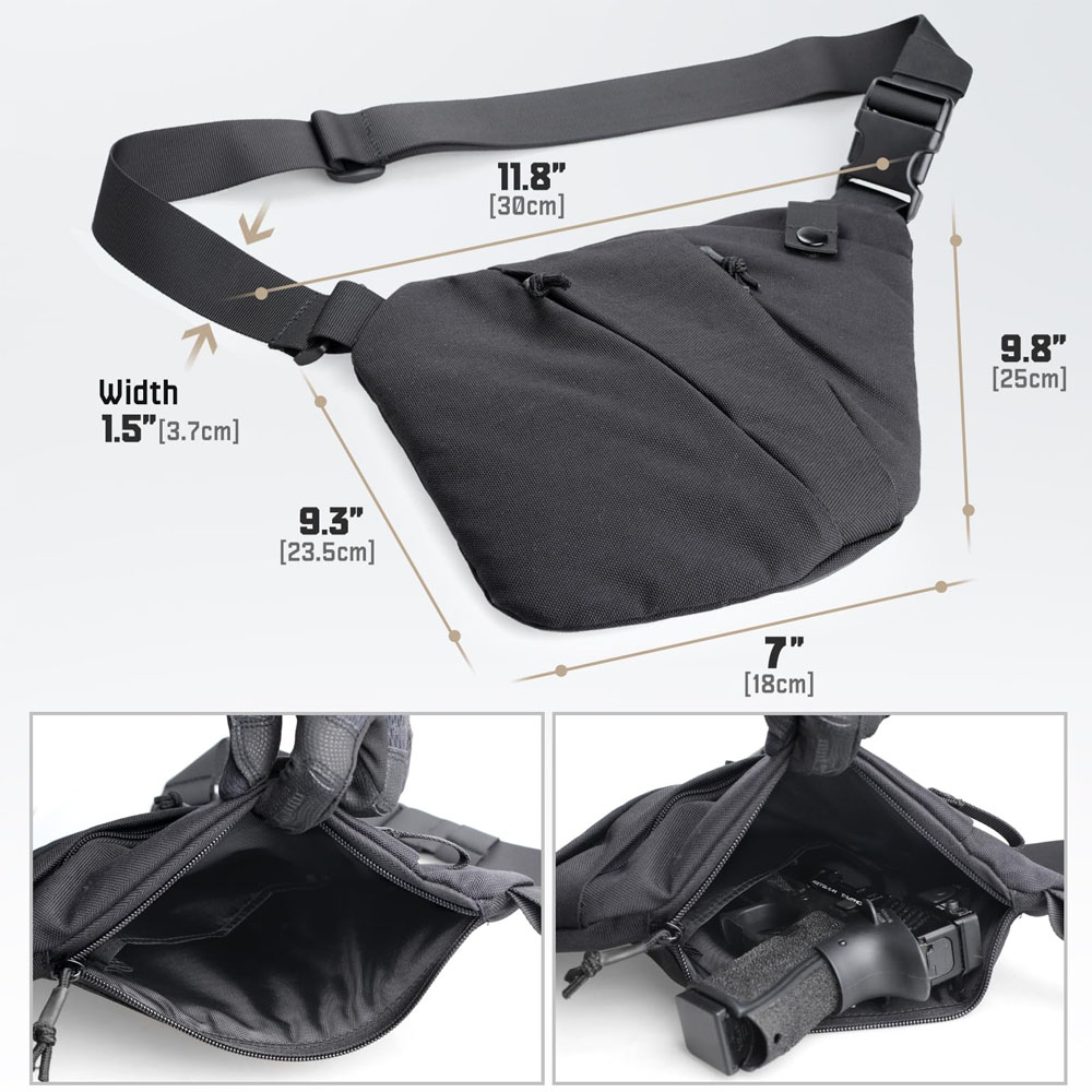 Bolsa de transporte tática esc - Edc Carry Pistols avaliação e preço