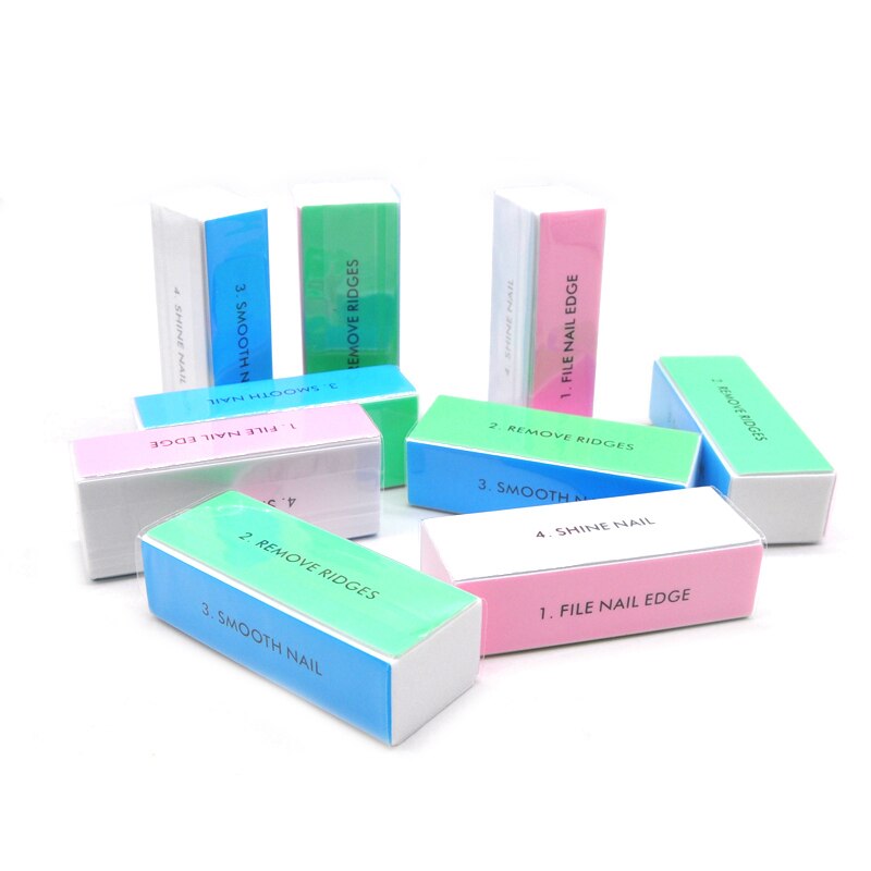 5 pçs colorido bloco de polime - Nail File Titanium avaliação e preço