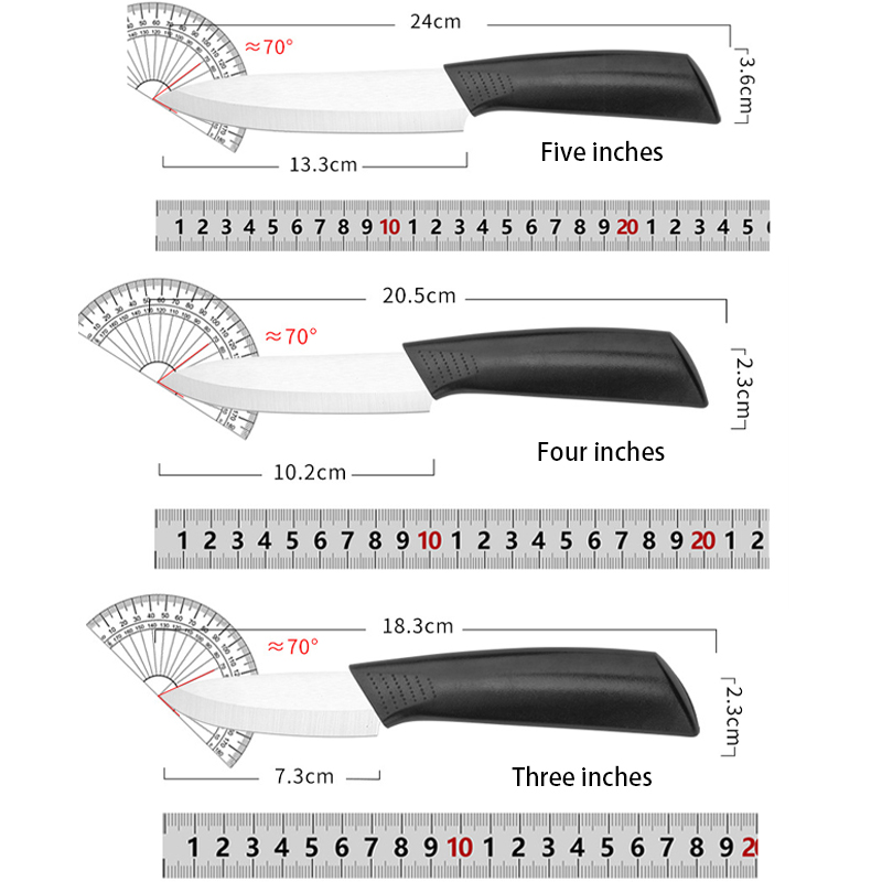Faca de Cerâmica de 3/4/5 Pole - Pocket Knife Ceramic avaliação e preço