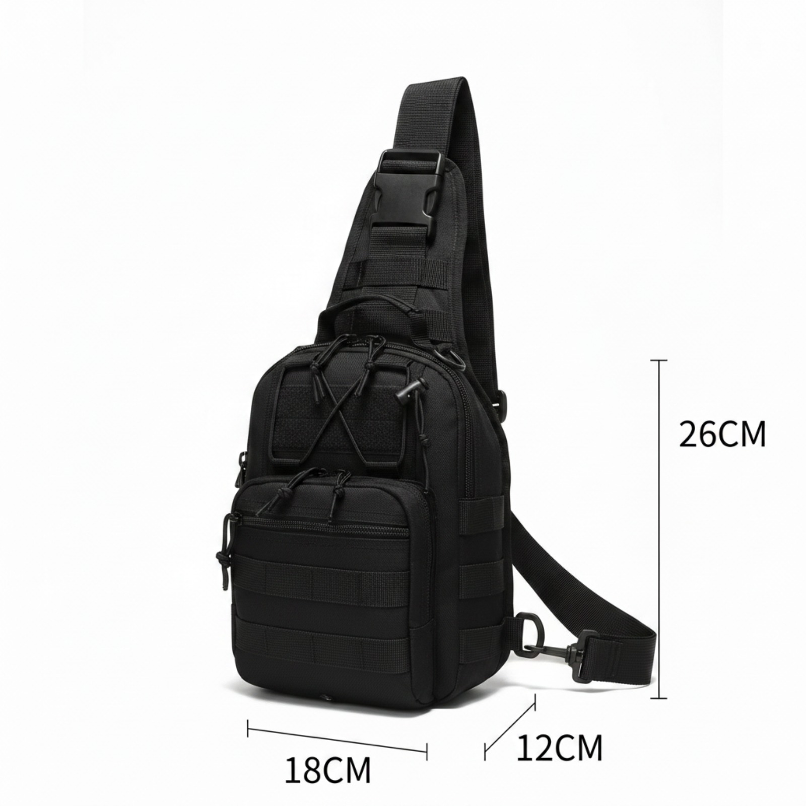 Mochila Tática de Peito em Nyl - Edc Everyday Carry Bag avaliação e preço