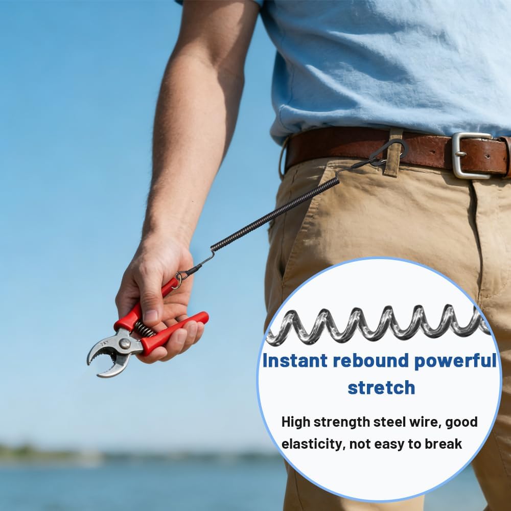 Cordões Flexíveis Anti-Perda p - Carabiner Keychain avaliação e preço