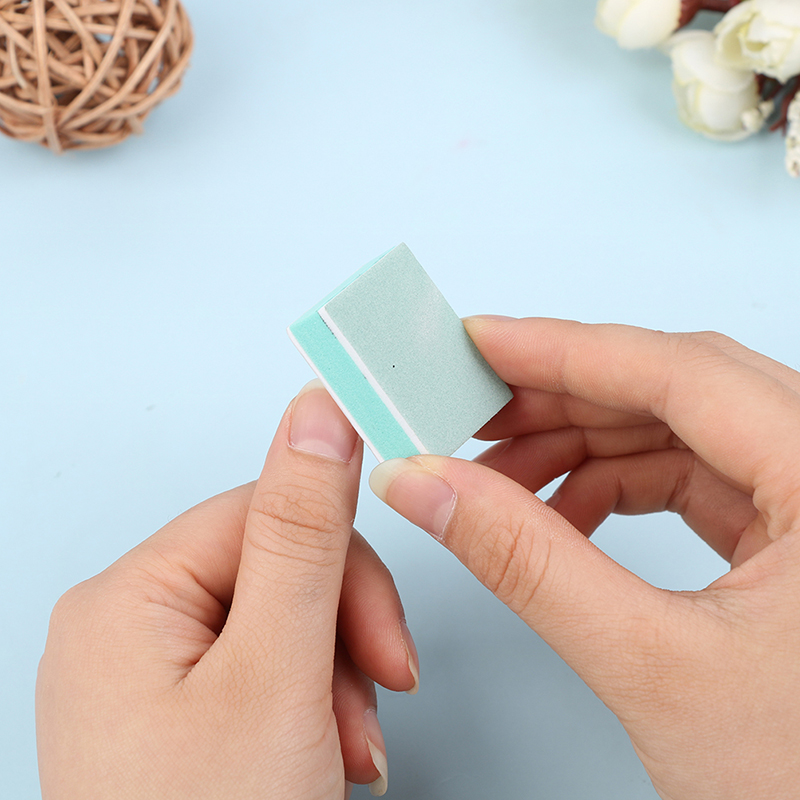 50 pçs/lote mini bloco de buff - Nail File Titanium avaliação e preço