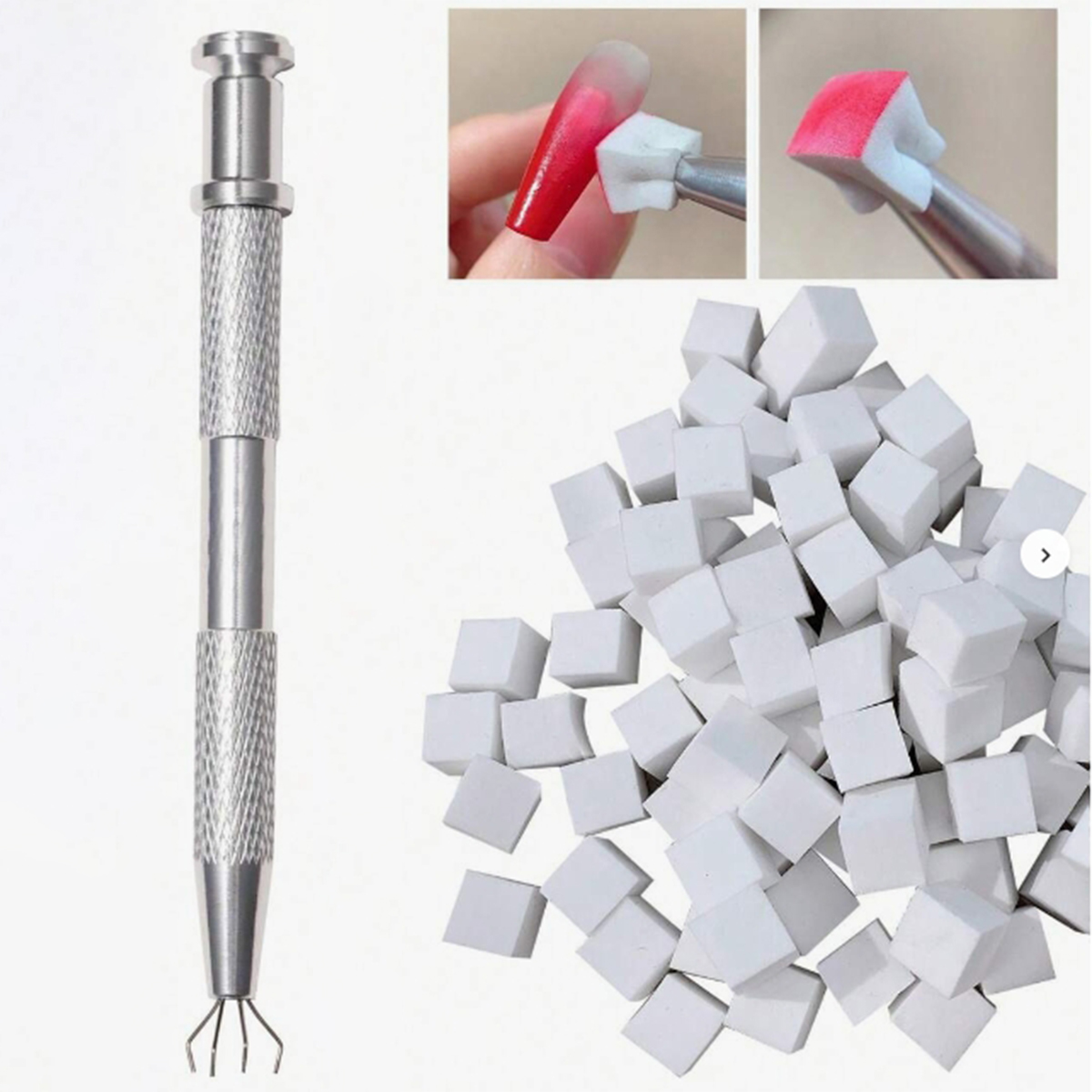 1 conjunto de 100 peças de Alg - Nail File Titanium avaliação e preço