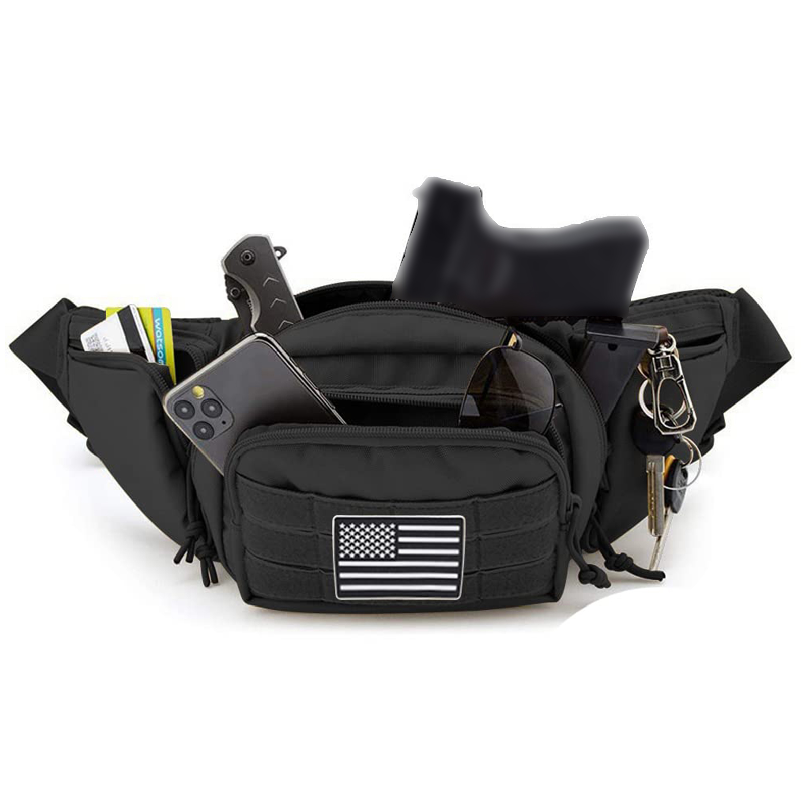 Bolsa tática para cintura, bol - Edc Carry Pistols avaliação e preço