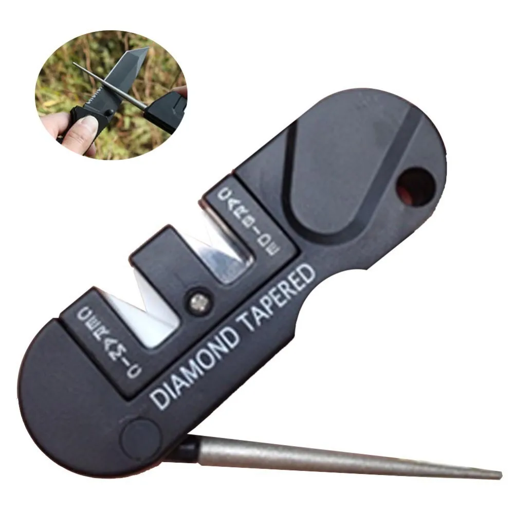 Afiador de Facas Portátil 4 em - Pocket Knife Ceramic avaliação e preço