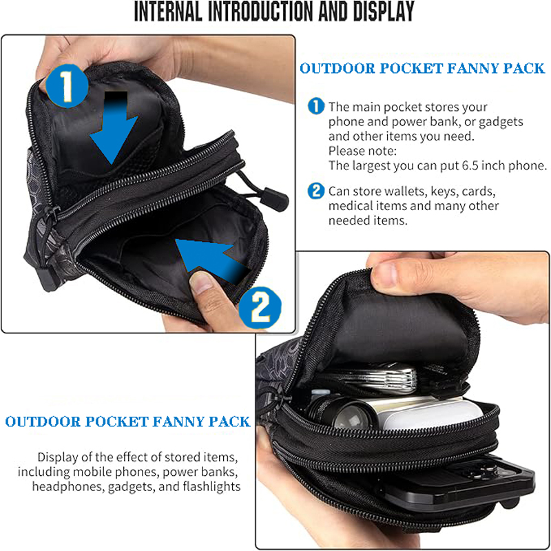 Universal edc tático molle bol - Edc Carry Pack avaliação e preço