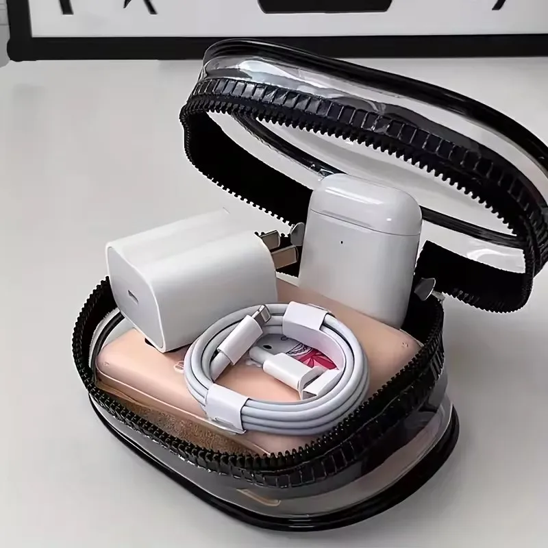 Bolsa de Armazenamento Transpa - Cable Winder Keychain avaliação e preço